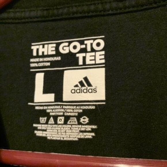 Brooklyn Nets Size Large NBA Adidas The Go-To Tee T-Shirt - Picture 4 of 5